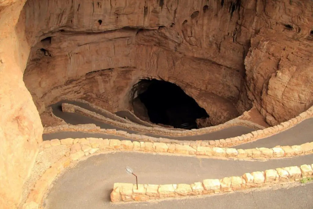 Entrance to the Carlsbad Caverns