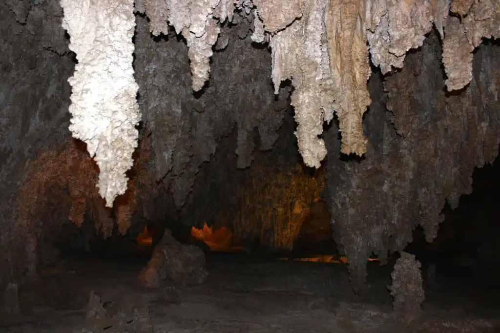 Stalactites at Carlsbad Caverns New Mexico